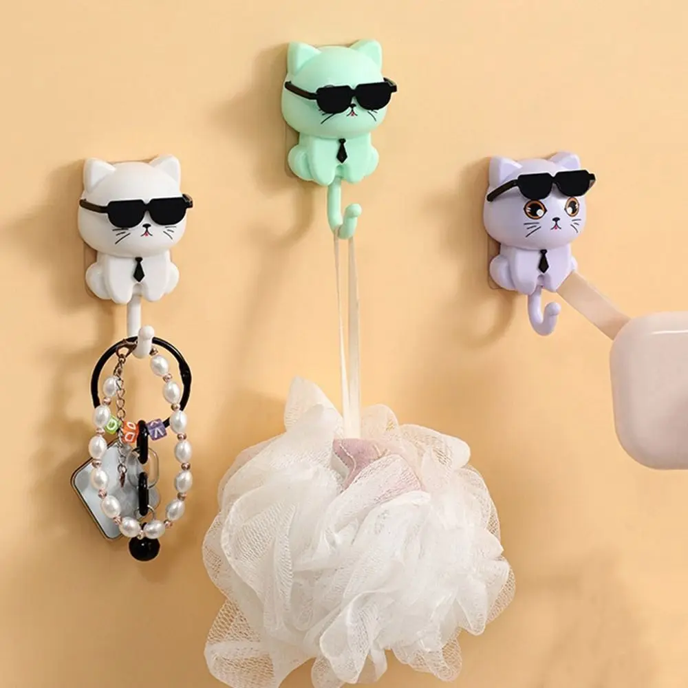 Funny Plastic Cartoon Cat Hooks Wall Hanging Waterproof Key Hangers Decorative Sticky Hooks Kitchen
Funny Plastic Cartoon Cat Hooks Wall Hanging Waterproof Key Hangers Decorative Sticky Hooks Kitchen