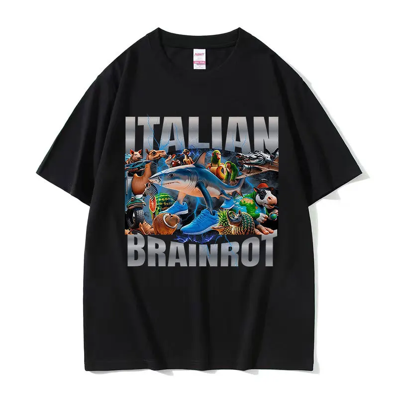 Italian Brainrot Tralalero Tralala Tung Tung Tung Sahur Bombardiro Crocodilo Funny T Shirts Men's Vintage Hot Sale Gift T-shirt
Italian Brainrot Tralalero Tralala Tung Tung Tung Sahur Bombardiro Crocodilo Funny T Shirts Men's Vintage Hot Sale Gift T-shirt