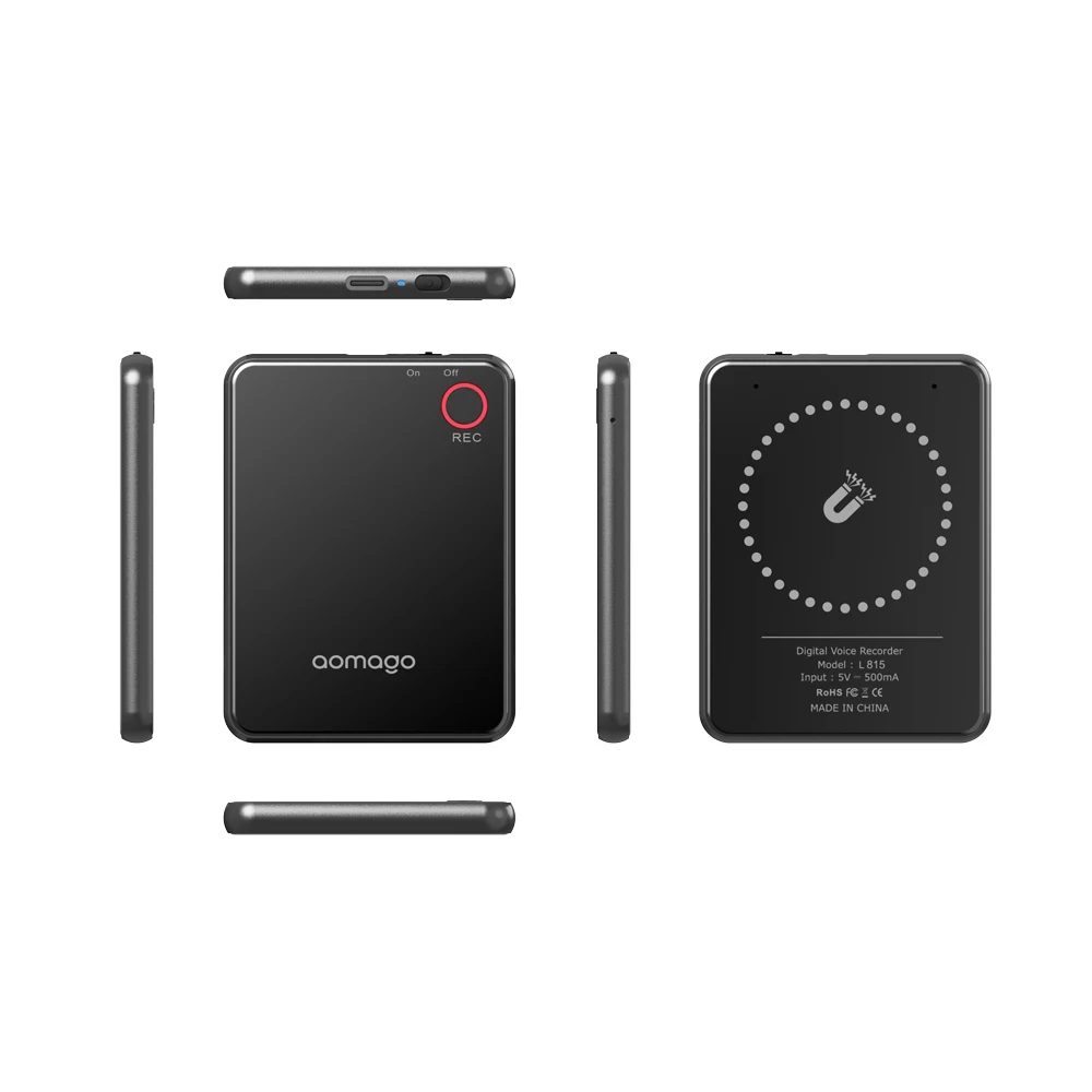 AI Magnetic Digital Voice Recorder ChatGPT Audio Activated Recorder Voice-to-Text for Meetings
AI Magnetic Digital Voice Recorder ChatGPT Audio Activated Recorder Voice-to-Text for Meetings