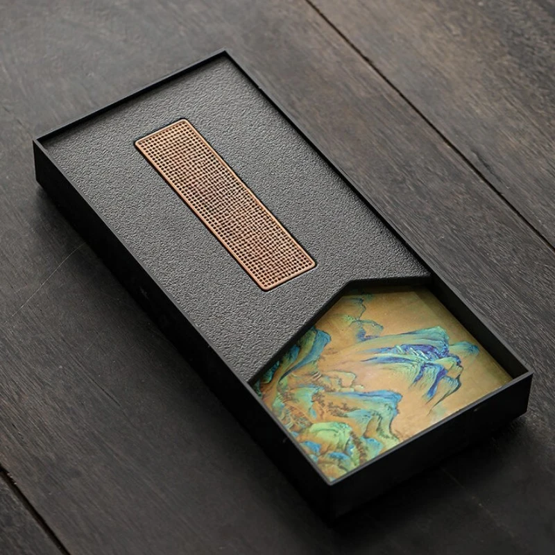 Absorbent pot bearing dry tea tray tray household kung fu tea set water storage tea table
Absorbent pot bearing dry tea tray tray household kung fu tea set water storage tea table