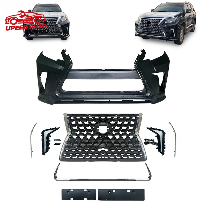 Suitable for Prado 2010 modified to GX460 2023 style Front Bumper body kit
Suitable for Prado 2010 modified to GX460 2023 style Front Bumper body kit