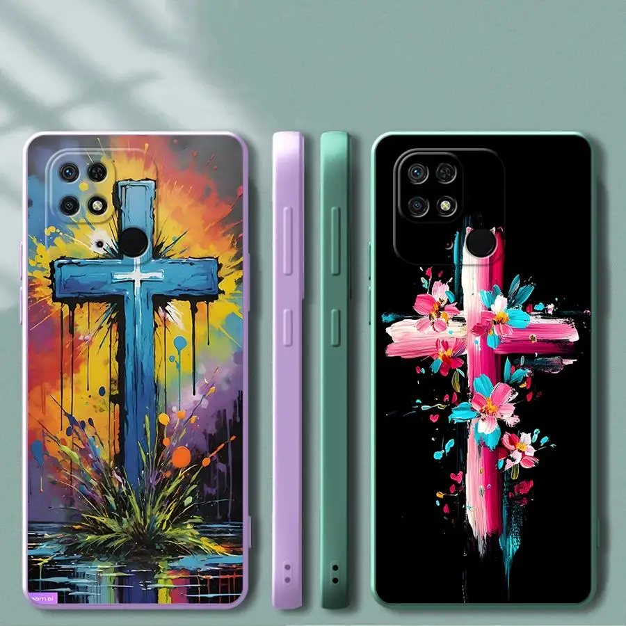 Phone Case for Xiaomi Redmi 10 9 8 12C A2 A3x 13C A1 K40 K60 14C Soft Cover Colorful Cross
Phone Case for Xiaomi Redmi 10 9 8 12C A2 A3x 13C A1 K40 K60 14C Soft Cover Colorful Cross