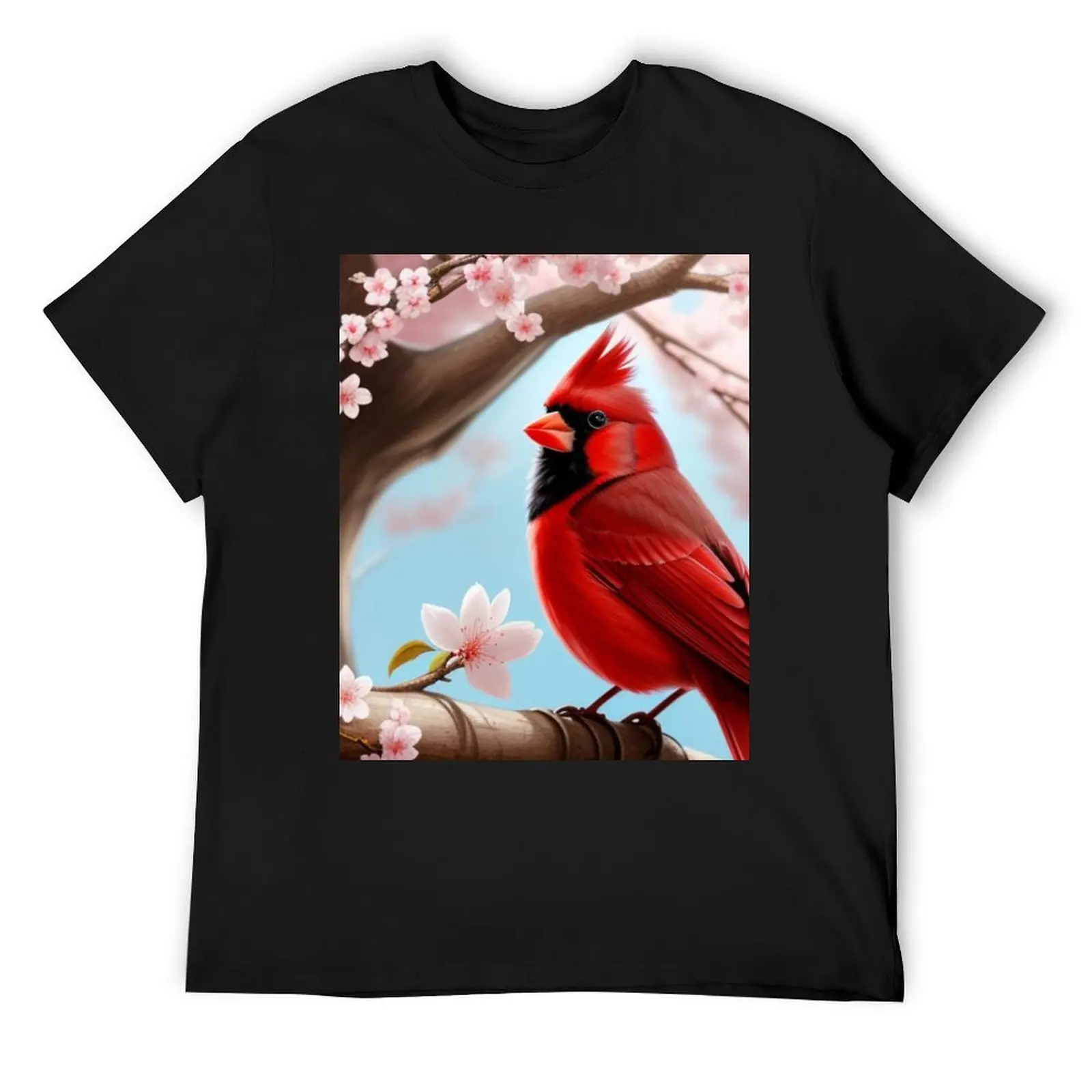 Cardinal Serenity: A Vibrant Spring Portrait T-Shirt cute tops quick drying workout shirts for men
Cardinal Serenity: A Vibrant Spring Portrait T-Shirt cute tops quick drying workout shirts for men