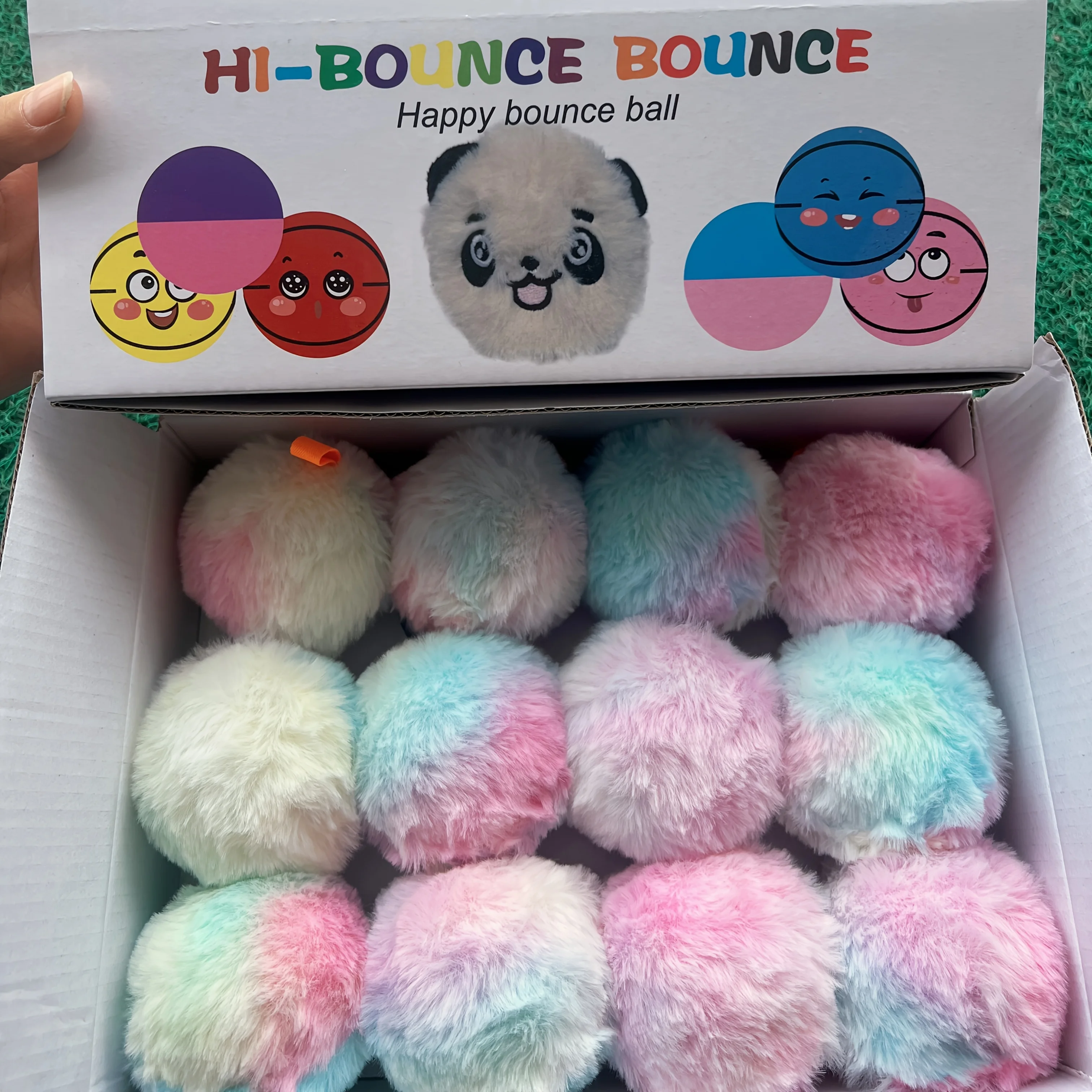 Colorful plush ball dog toy, resistant to biting and grinding teeth to relieve boredom, equipped with a hanging strap that can b
Colorful plush ball dog toy, resistant to biting and grinding teeth to relieve boredom, equipped with a hanging strap that can b