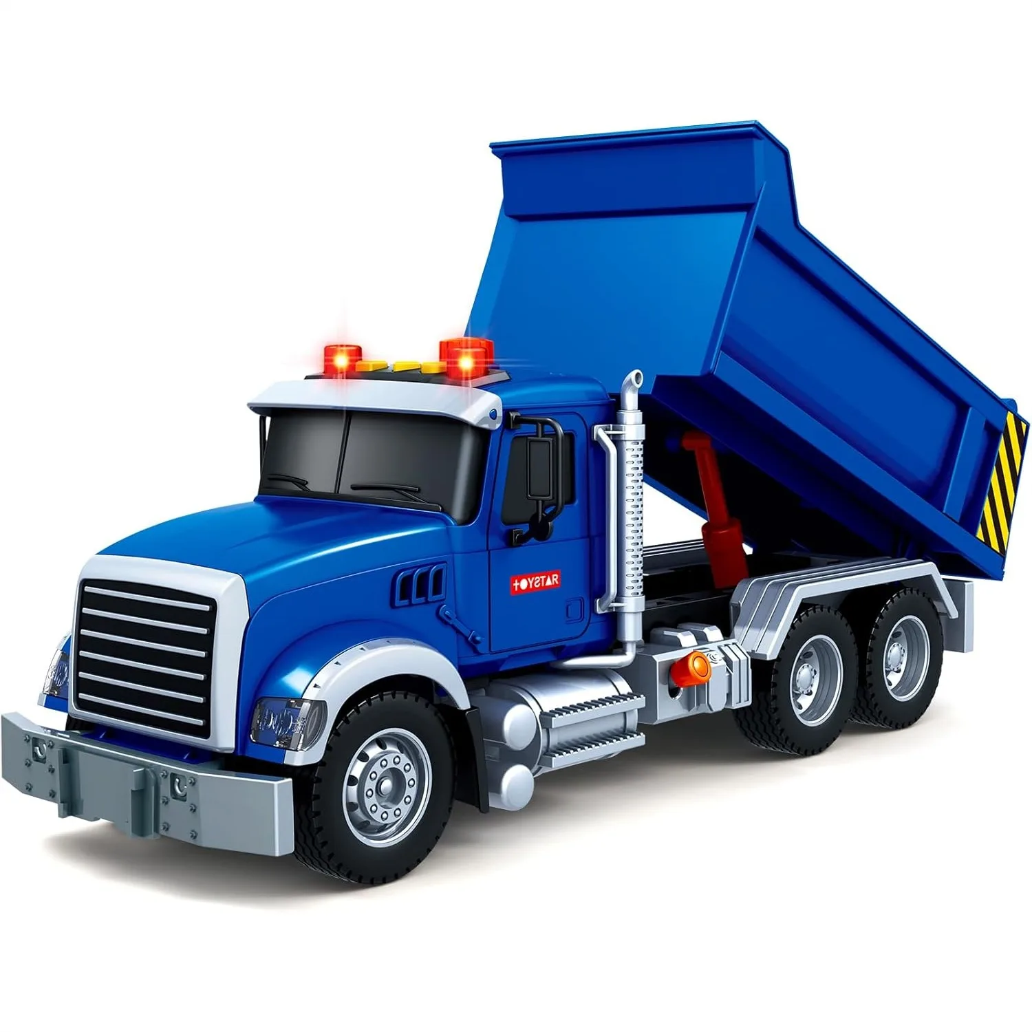 Large Dump Truck Toy for 3-8 Year Old Boys, Friction Powered with Lights & Sounds, Blue Toddler Vehicle Gift
Large Dump Truck Toy for 3-8 Year Old Boys, Friction Powered with Lights & Sounds, Blue Toddler Vehicle Gift