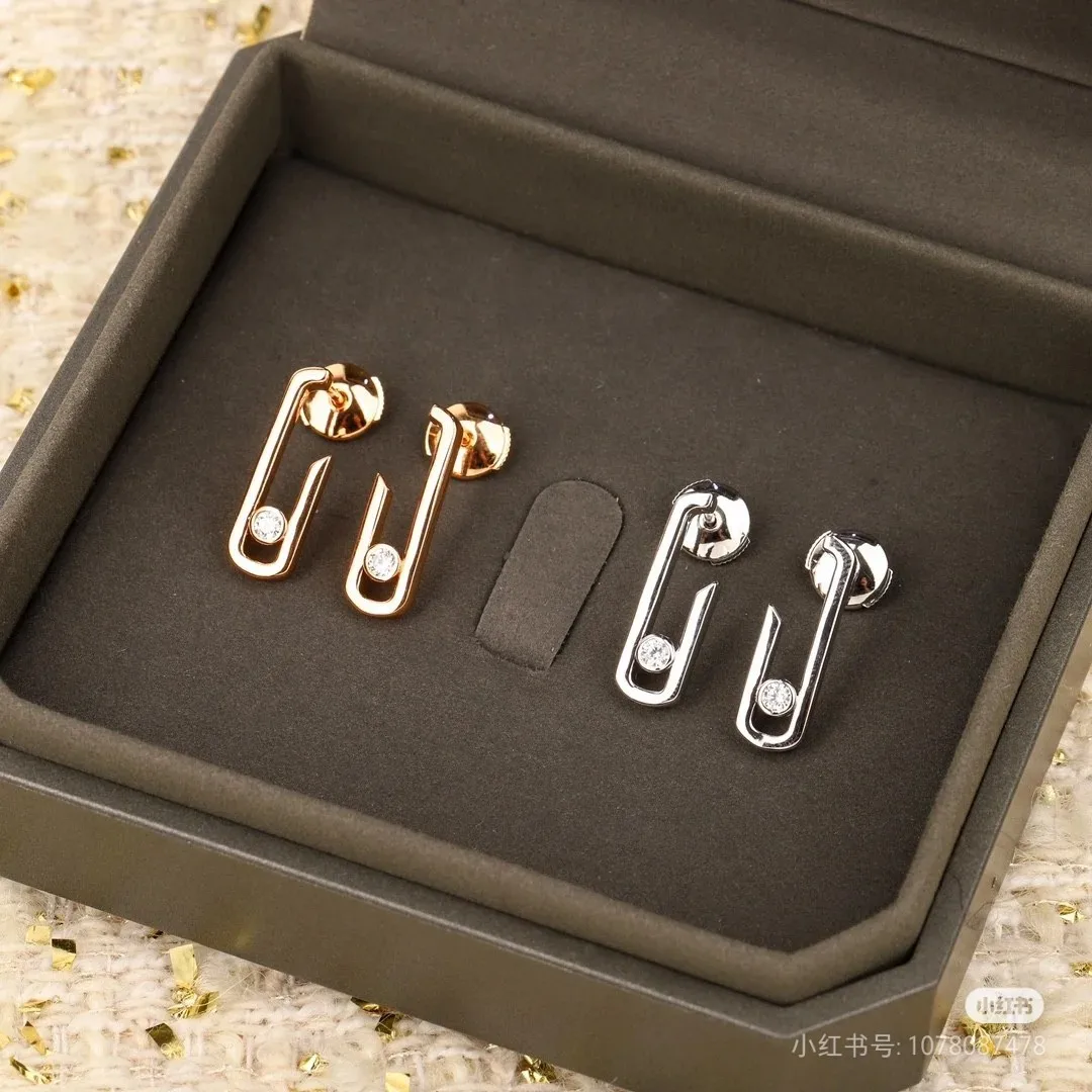 925 sterling silver 18K gold plated, exquisite diamond-set earrings, multiple styles available
925 sterling silver 18K gold plated, exquisite diamond-set earrings, multiple styles available