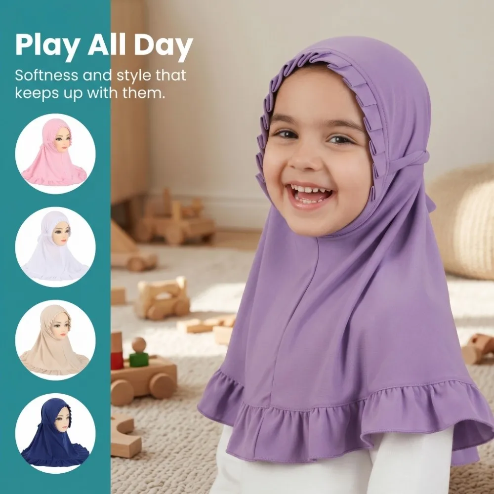 Breathable Girls Neck Shawl Solid Color Crinkles Texture Girls Muslim Hijab Stretch Fancy Floral Islamic Head Scarf
Breathable Girls Neck Shawl Solid Color Crinkles Texture Girls Muslim Hijab Stretch Fancy Floral Islamic Head Scarf