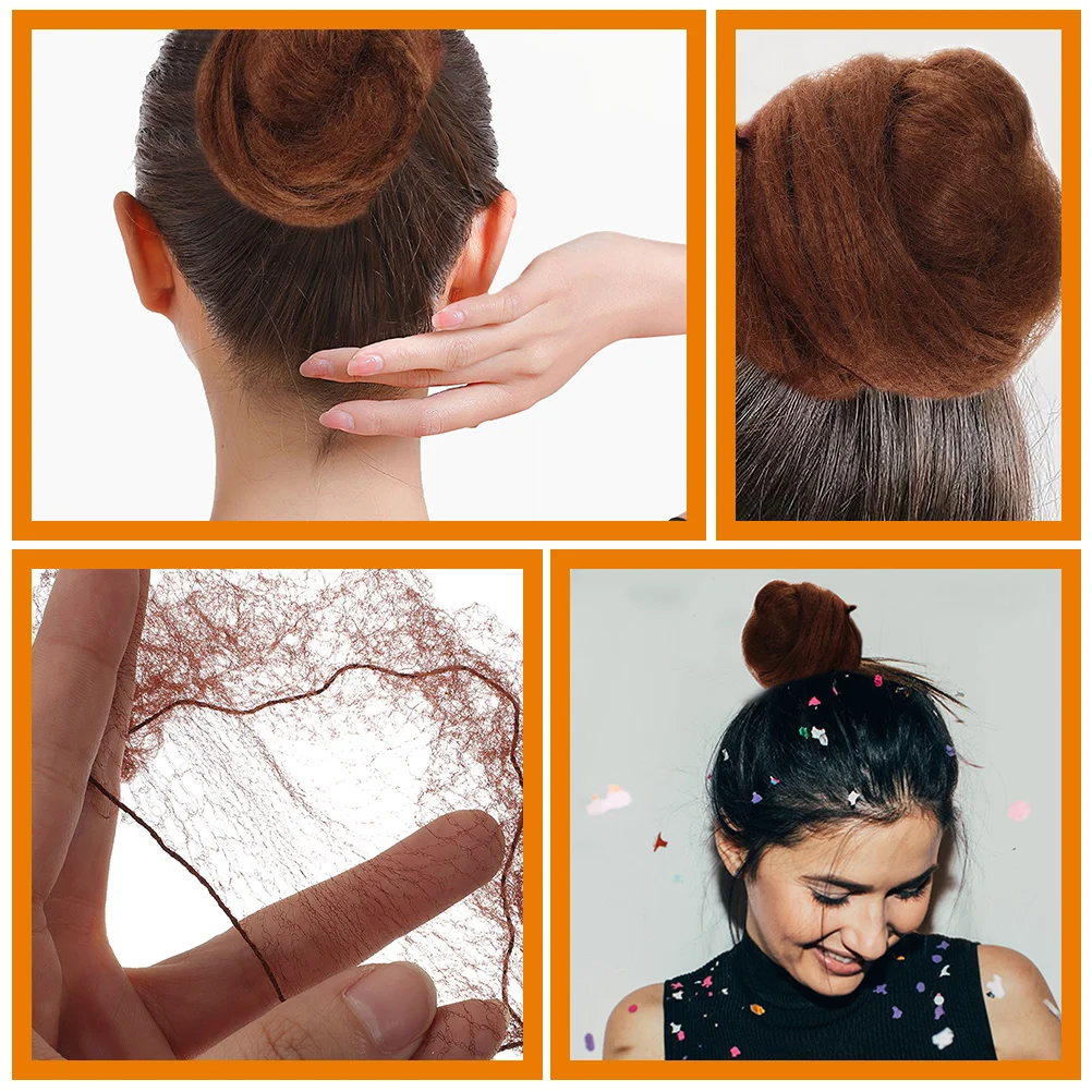 60 Pcs Steamed Stuffed Bun Hair Net Miss Nets for Women Girls Accessories Nylon
60 Pcs Steamed Stuffed Bun Hair Net Miss Nets for Women Girls Accessories Nylon