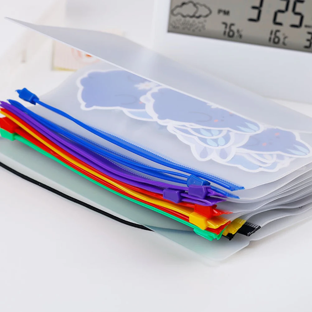 12pcs Zipper Bag Inner Core Binder Pockets PVC Wear Resistant Document Organizer Home Office School Travel Storage Loose Leaf
12pcs Zipper Bag Inner Core Binder Pockets PVC Wear Resistant Document Organizer Home Office School Travel Storage Loose Leaf
