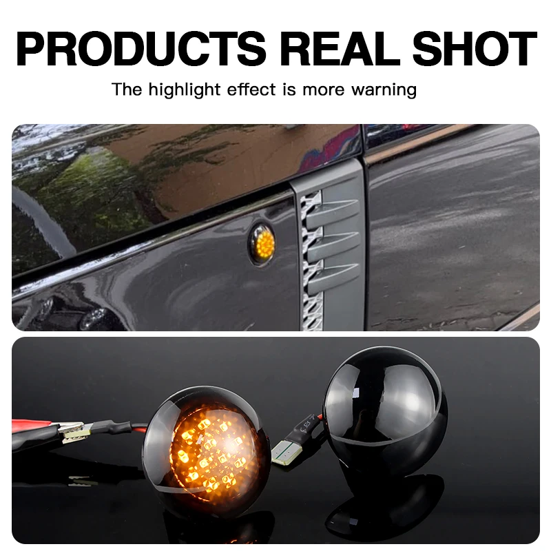 2× for Land Range Rover L322 2002 2003 2004-2012 - LED Side Marker Light Turn Signal Car Sequential Blinker Lamp OEM# XGB50020
2× for Land Range Rover L322 2002 2003 2004-2012 - LED Side Marker Light Turn Signal Car Sequential Blinker Lamp OEM# XGB50020