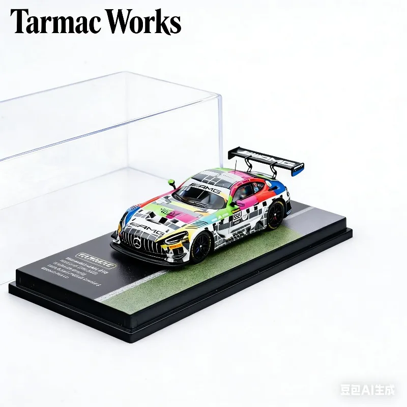 Tarmac Works 1:64 AMG GT3 #888 Cast-pressed realistic alloy car model, a gift for boys, a toy collection decoration item.
Tarmac Works 1:64 AMG GT3 #888 Cast-pressed realistic alloy car model, a gift for boys, a toy collection decoration item.