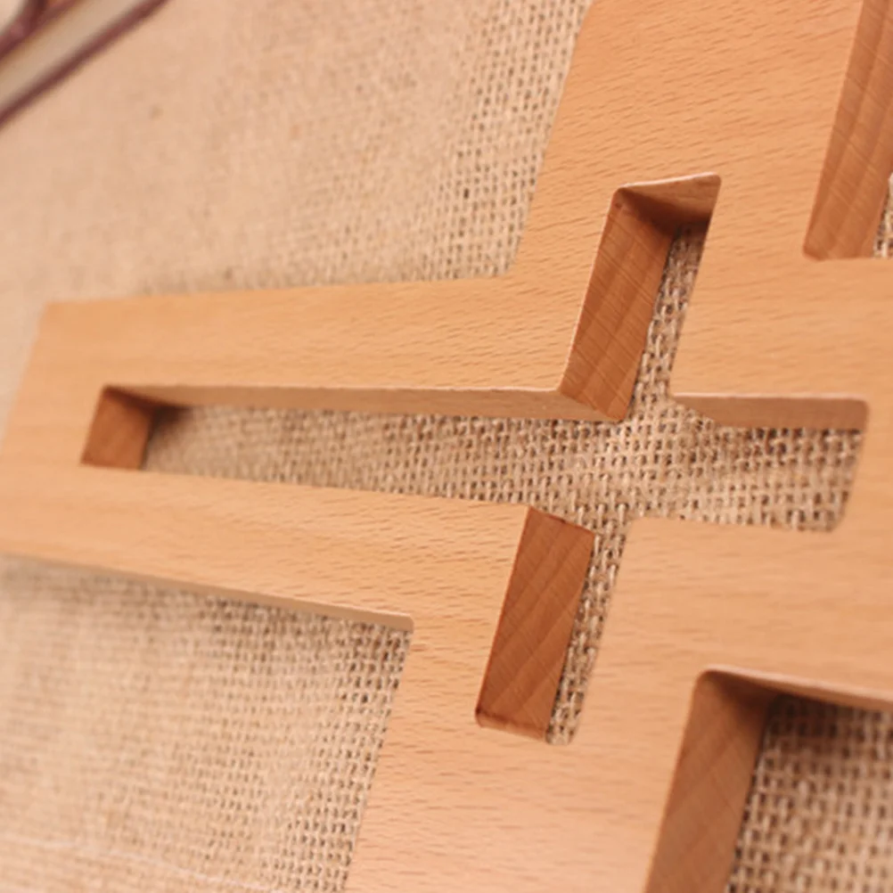 1Pcs Hollow Wooden Cross Wall Hanging Christian Cross Pendant Rustic Wood Craft DIY Home Office Decor Religious Blessing Gift
1Pcs Hollow Wooden Cross Wall Hanging Christian Cross Pendant Rustic Wood Craft DIY Home Office Decor Religious Blessing Gift