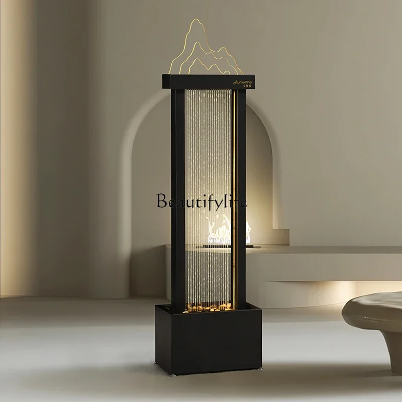 FG17Flowing water ornament Modern simple lucky circulation water fountain rain curtain decoration
FG17Flowing water ornament Modern simple lucky circulation water fountain rain curtain decoration