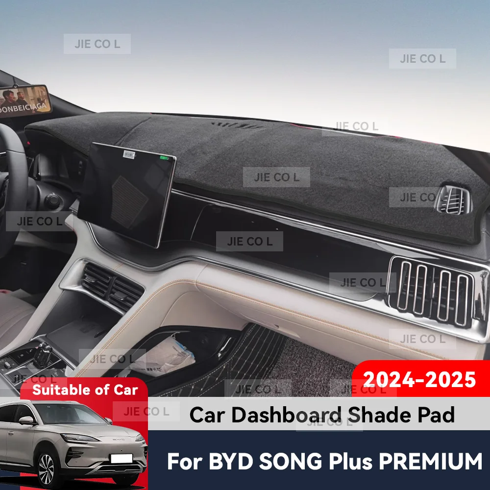 For BYD SONG PLUS PREMIUM 2024 2025 Car Dashboard Cover Mat Sun Shade Mat Anti-slip Carpet Pad Protect Auto Accessories
For BYD SONG PLUS PREMIUM 2024 2025 Car Dashboard Cover Mat Sun Shade Mat Anti-slip Carpet Pad Protect Auto Accessories