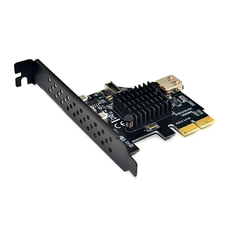 PCIE3.0 X2 X4 10Gbps USB3.1 Type-E USB2.0 TypeA Gen2 20Pin Expansion Add On Card ASM3142 Chip Adapter for Desktop PC Computer
PCIE3.0 X2 X4 10Gbps USB3.1 Type-E USB2.0 TypeA Gen2 20Pin Expansion Add On Card ASM3142 Chip Adapter for Desktop PC Computer