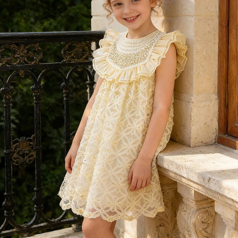 New Summer Girls Sleeveless Dress Toddler Little Girl Trendy Princess Floral Sundress Casual Breathable Soft
New Summer Girls Sleeveless Dress Toddler Little Girl Trendy Princess Floral Sundress Casual Breathable Soft