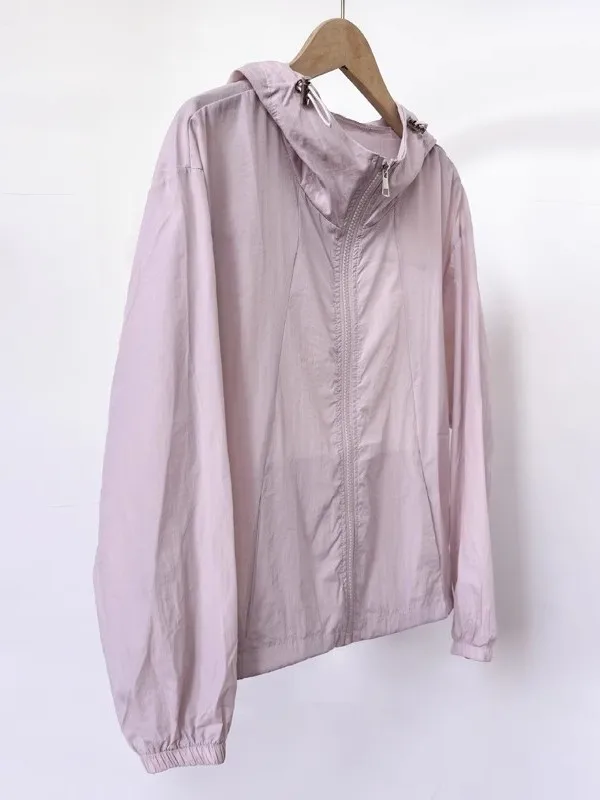 Women's Breathable Lightweight Open Cardigan Sun Protection Coat Summer Hat Integrated Thin Size Small Polyester Fiber Long S...
Women's Breathable Lightweight Open Cardigan Sun Protection Coat Summer Hat Integrated Thin Size Small Polyester Fiber Long S...