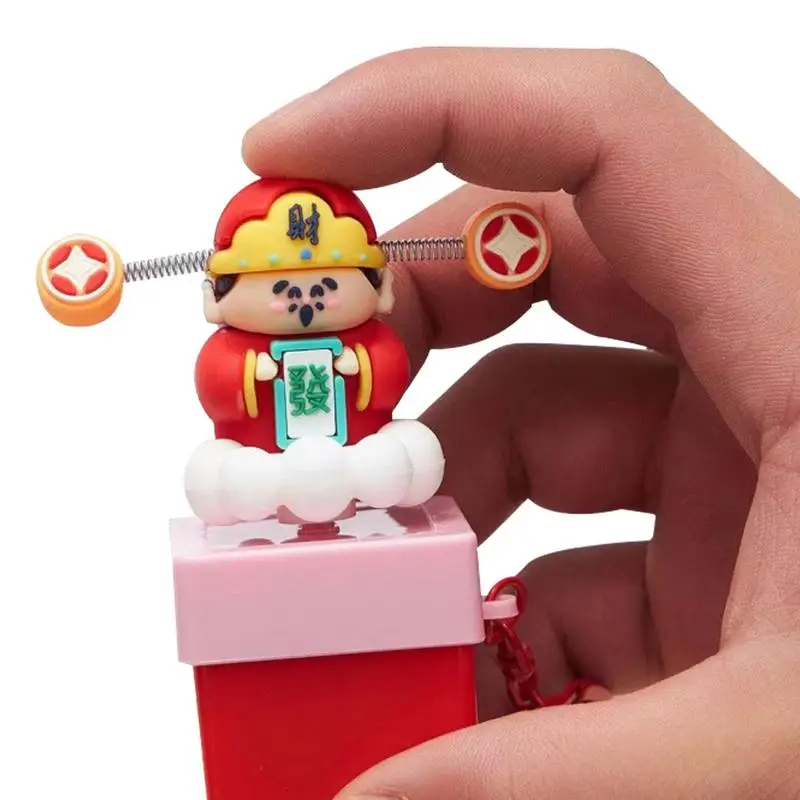 Rear View Mirrors Charm Ornament Car Pendant In God Of Wealth Shape Portable Button Sound Toy For Family Friends Colleagues
Rear View Mirrors Charm Ornament Car Pendant In God Of Wealth Shape Portable Button Sound Toy For Family Friends Colleagues