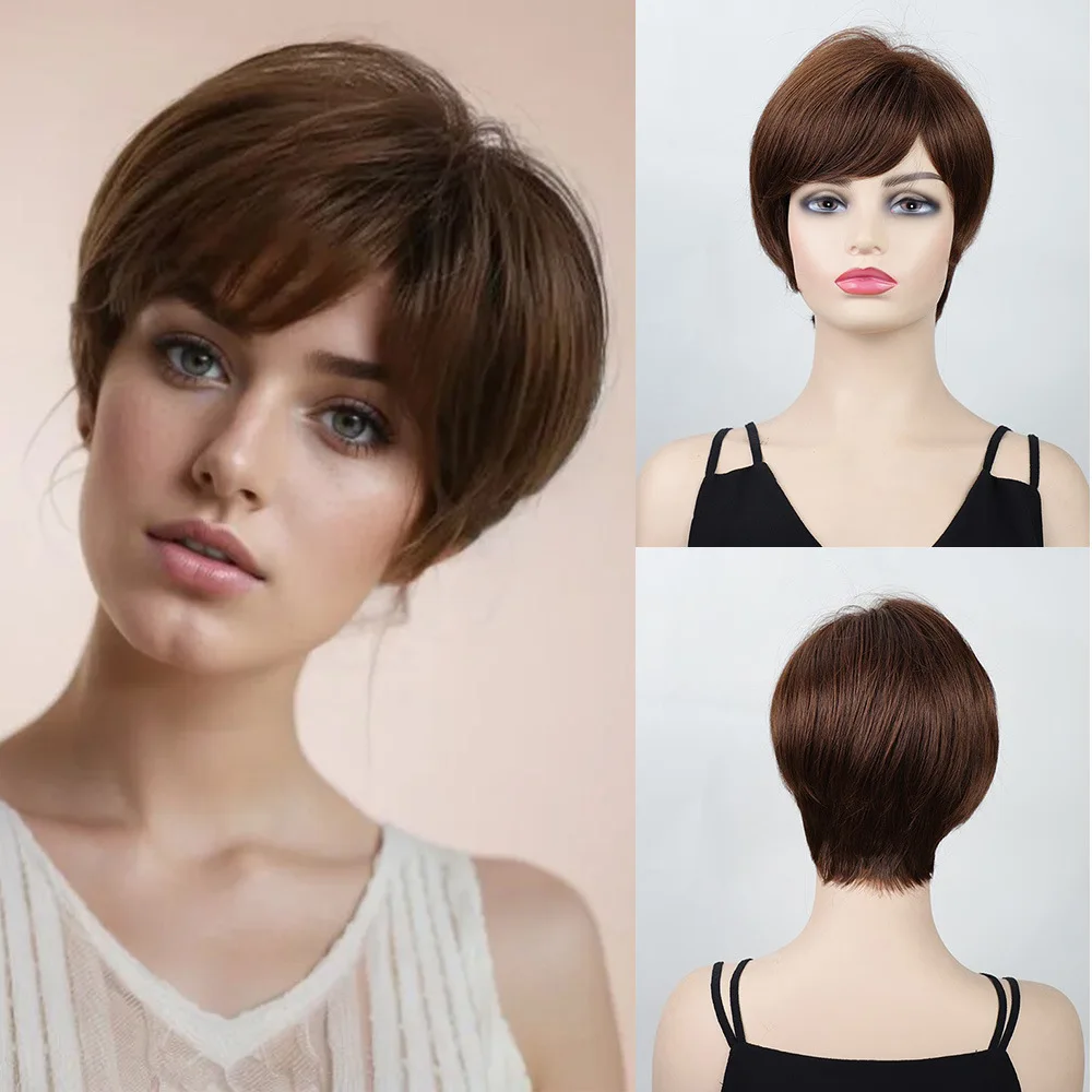 Dark Brown Straight Short Bob Wig: Trendy Wigs for Chic Office Looks and Stylish Events
Dark Brown Straight Short Bob Wig: Trendy Wigs for Chic Office Looks and Stylish Events