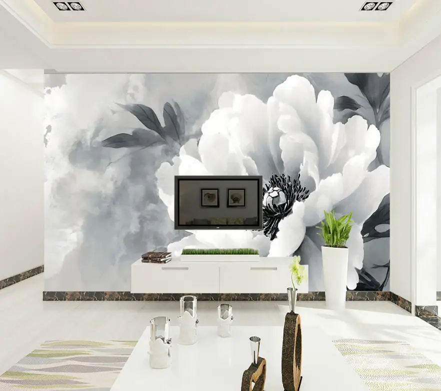 Black white pink flowers roses wallpaper living room sofa Nordic TV wall background wall Decorative wallpaper Papier peint
Black white pink flowers roses wallpaper living room sofa Nordic TV wall background wall Decorative wallpaper Papier peint