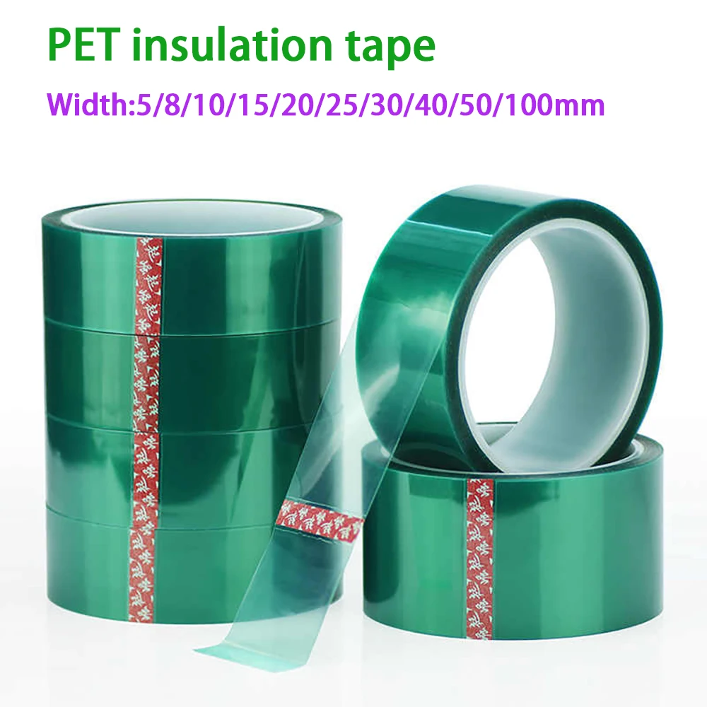 5/10/30/50/100mm PET Green High-Temperature Tape Insulation Spray Painting Electroplating Protection Tape No Trace Masking Tape
5/10/30/50/100mm PET Green High-Temperature Tape Insulation Spray Painting Electroplating Protection Tape No Trace Masking Tape