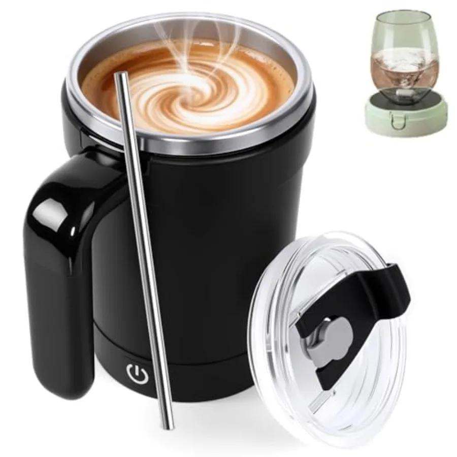 2026 Upgraded Automatic Magnetic Stirring Coffee Mug with Temperature Display and Leak-Proof Lid Suitable for Office School Hom
2026 Upgraded Automatic Magnetic Stirring Coffee Mug with Temperature Display and Leak-Proof Lid Suitable for Office School Hom