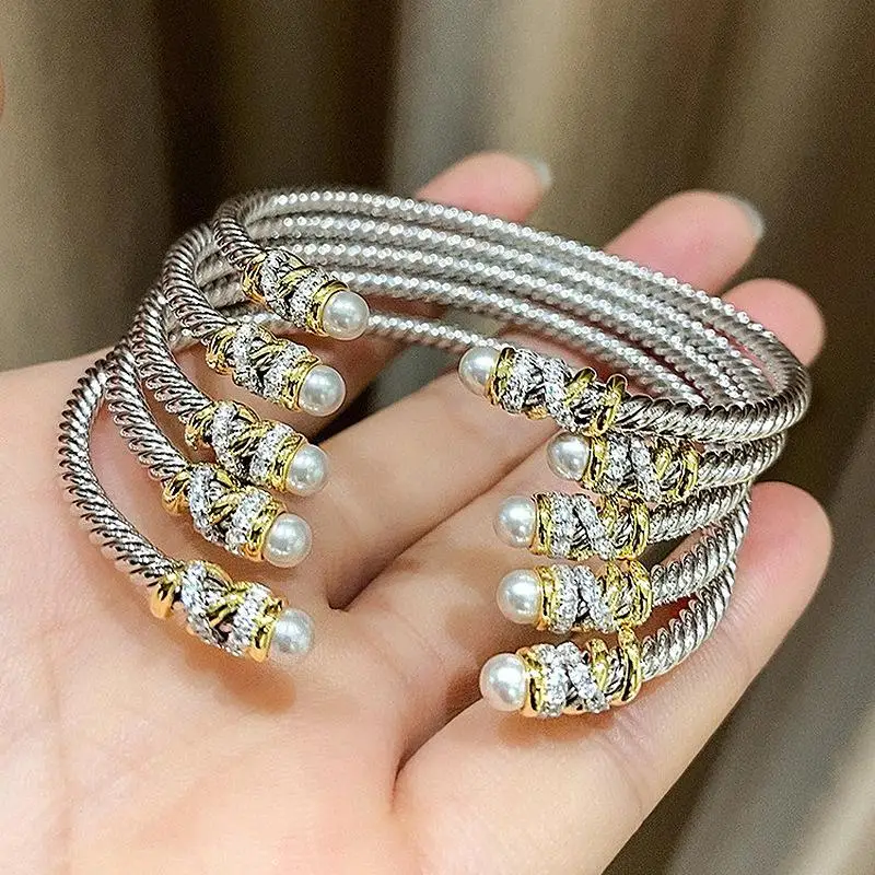 silver 925 New in Fashion simple style gloss pearl bracelet light luxury charm bangles for women wedding fine jewelry
silver 925 New in Fashion simple style gloss pearl bracelet light luxury charm bangles for women wedding fine jewelry