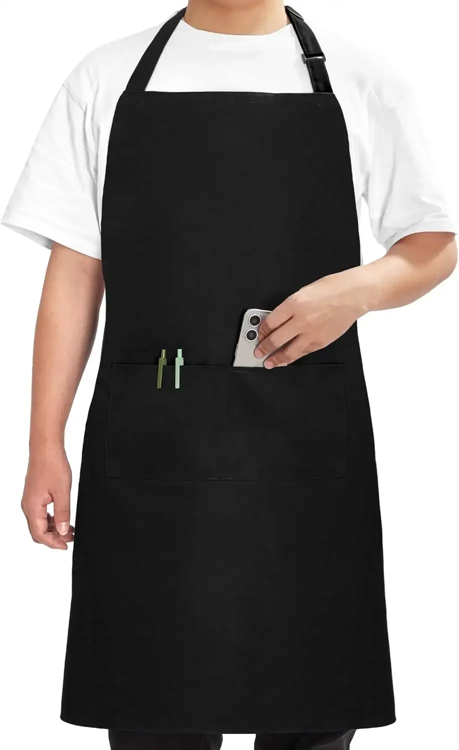 Chef Apron for Men Women Kitchen Cooking Apron with Pockets, Adjustable Bib Aprons Stain Resistant, Waterproof
Chef Apron for Men Women Kitchen Cooking Apron with Pockets, Adjustable Bib Aprons Stain Resistant, Waterproof
