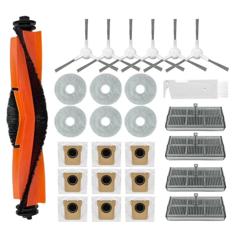 Replacement Spare Part For M30S Robot Vacuum Cleaner Main Brush Side Brushes
Replacement Spare Part For M30S Robot Vacuum Cleaner Main Brush Side Brushes