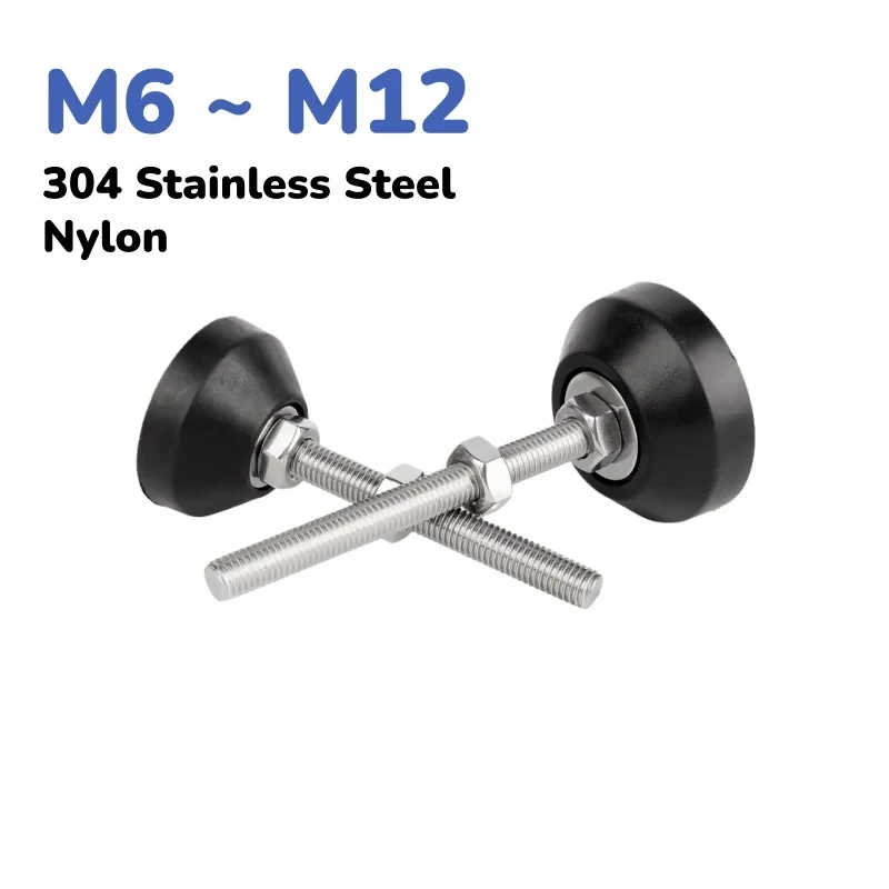 M6 To M12 Adjustable Shockproof Furniture Support Feet Anti Slip Leveling Foot Screws
M6 To M12 Adjustable Shockproof Furniture Support Feet Anti Slip Leveling Foot Screws