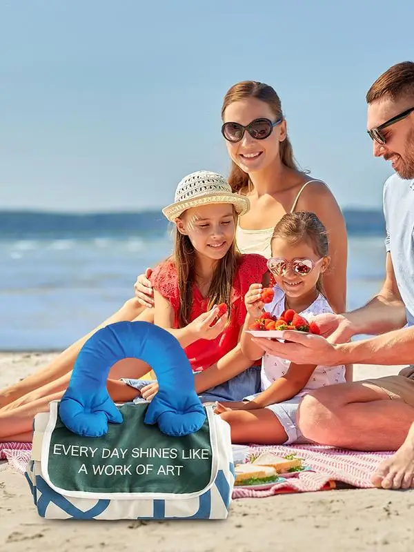 Picnic Blankets Waterproof Foldable 600D Oxford Picnic Mat With Cotton-Filled Handle Indoor Outdoor Beach Blankets Picnic
Picnic Blankets Waterproof Foldable 600D Oxford Picnic Mat With Cotton-Filled Handle Indoor Outdoor Beach Blankets Picnic