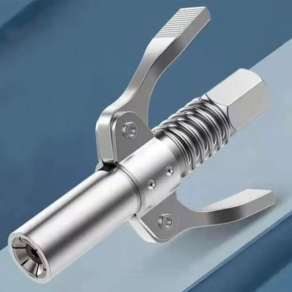 Grease Nozzle 10000 PSI Two Press Quick Release Grease Oil Pump Tip Easy To Push Car Syringe Lubricant Tip Repair Accessories
Grease Nozzle 10000 PSI Two Press Quick Release Grease Oil Pump Tip Easy To Push Car Syringe Lubricant Tip Repair Accessories