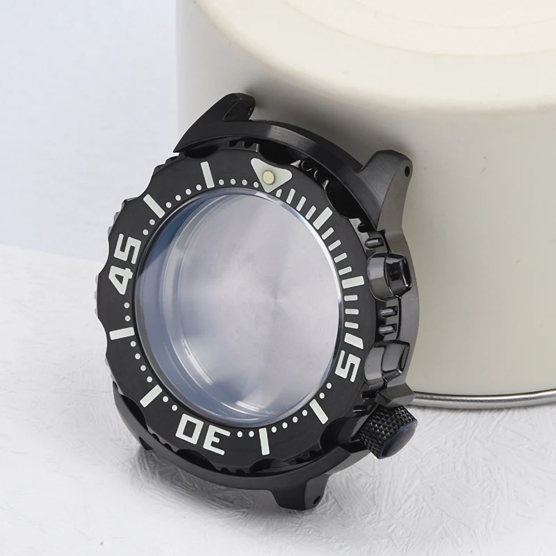 Stainless Steel Watch case C3 Lume Sapphire glass Diving watch case fits Seiko for NH35/NH36 Automatic Movement Watch mod
Stainless Steel Watch case C3 Lume Sapphire glass Diving watch case fits Seiko for NH35/NH36 Automatic Movement Watch mod