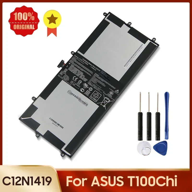 Replacement Battery C12N1419 For ASUS T100Chi T100 Chi 7660mAh High Quality Spare Batteries With Tools
Replacement Battery C12N1419 For ASUS T100Chi T100 Chi 7660mAh High Quality Spare Batteries With Tools