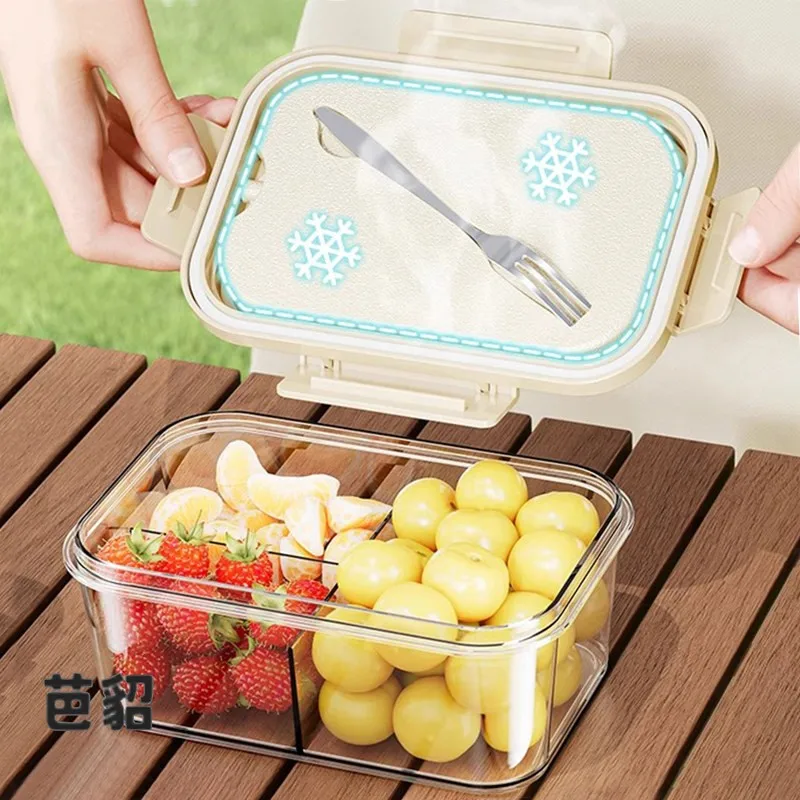 Portable Outdoor Food Grade Fruit Preservation Box with Ice Tray Fork Student Children's Mobile Bento Small Ice Storage Conta...
Portable Outdoor Food Grade Fruit Preservation Box with Ice Tray Fork Student Children's Mobile Bento Small Ice Storage Conta...