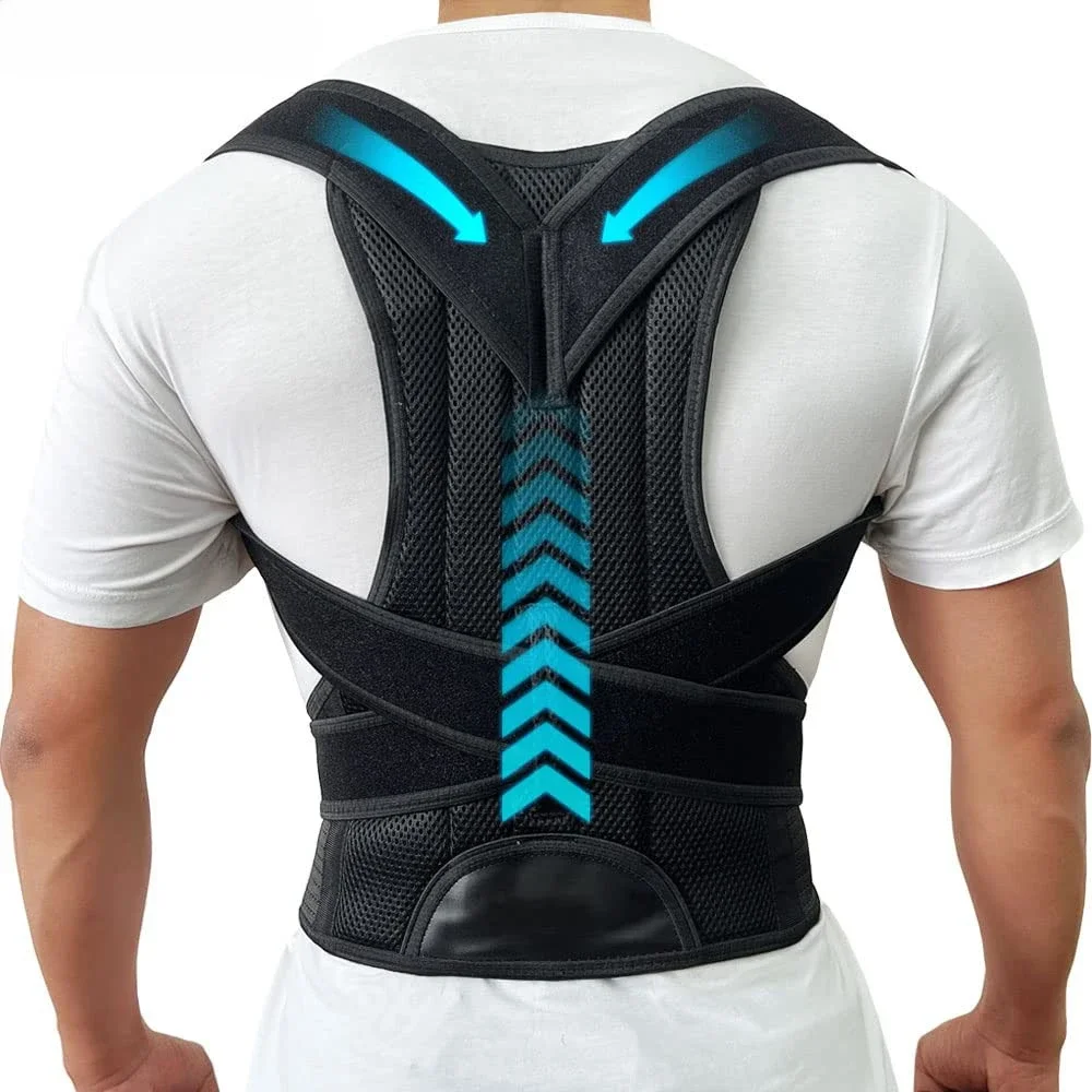 Back Brace Posture Corrector for Women & Men,Back Straightener, Scoliosis and Hunchback Correction,Adjustable Posture Trainer
Back Brace Posture Corrector for Women & Men,Back Straightener, Scoliosis and Hunchback Correction,Adjustable Posture Trainer