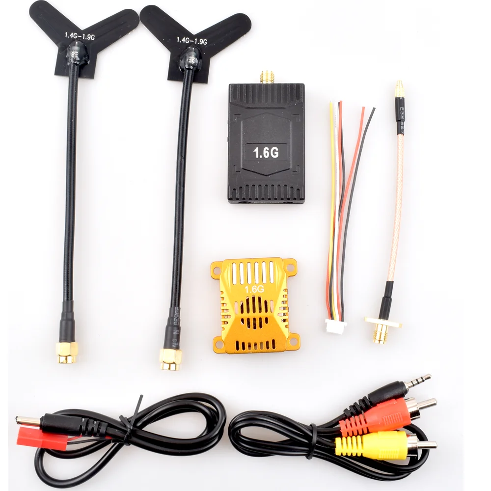 1.6G VTX 3W + RX FPV видеопередатчик 8-канальный FPV видеоприемник для FPV RC Racing Drone
1.6G VTX 3W + RX FPV видеопередатчик 8-канальный FPV видеоприемник для FPV RC Racing Drone