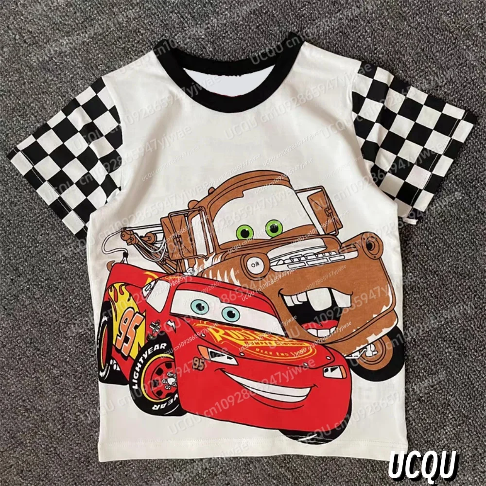 2025 Hot Selling Children lightning mcqueen Print Lightweight Breathable Short Sleeved T-Shirt Special Cartoon T-Shirt
2025 Hot Selling Children lightning mcqueen Print Lightweight Breathable Short Sleeved T-Shirt Special Cartoon T-Shirt