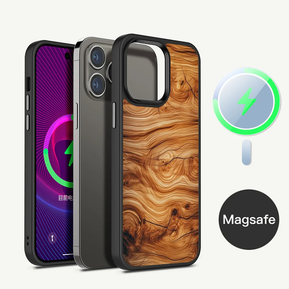 Чехол для телефона с текстурой дерева, чехол для iPhone 16, 14, 13, 12, 11, 15 Pro Max, магнитный чехол для беспроводной зарядки Magsafe
Чехол для телефона с текстурой дерева, чехол для iPhone 16, 14, 13, 12, 11, 15 Pro Max, магнитный чехол для беспроводной зарядки Magsafe