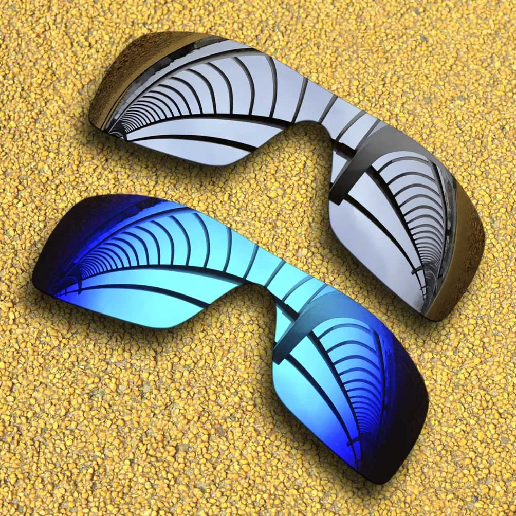 Ice Blue & Silver Mirrored Polarized Replacement Lenses for Batwolf Frame 100% UVA & UVB
Ice Blue & Silver Mirrored Polarized Replacement Lenses for Batwolf Frame 100% UVA & UVB