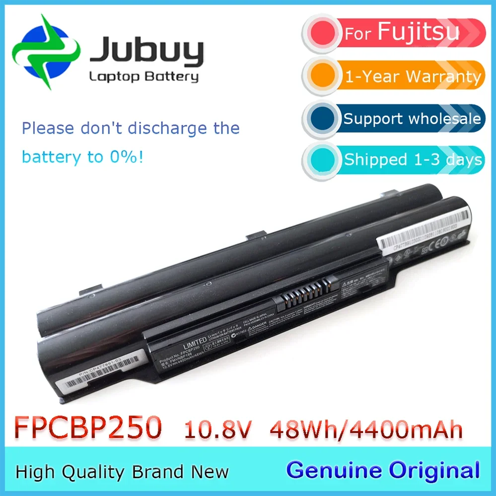 Оригинальный аккумулятор для ноутбука 11,1 В, 4400 мАч FPCBP250 для Fujitsu Lifebook A530 A531 LH520 Siemens FPCBP250AP FMVNBP186
Оригинальный аккумулятор для ноутбука 11,1 В, 4400 мАч FPCBP250 для Fujitsu Lifebook A530 A531 LH520 Siemens FPCBP250AP FMVNBP186