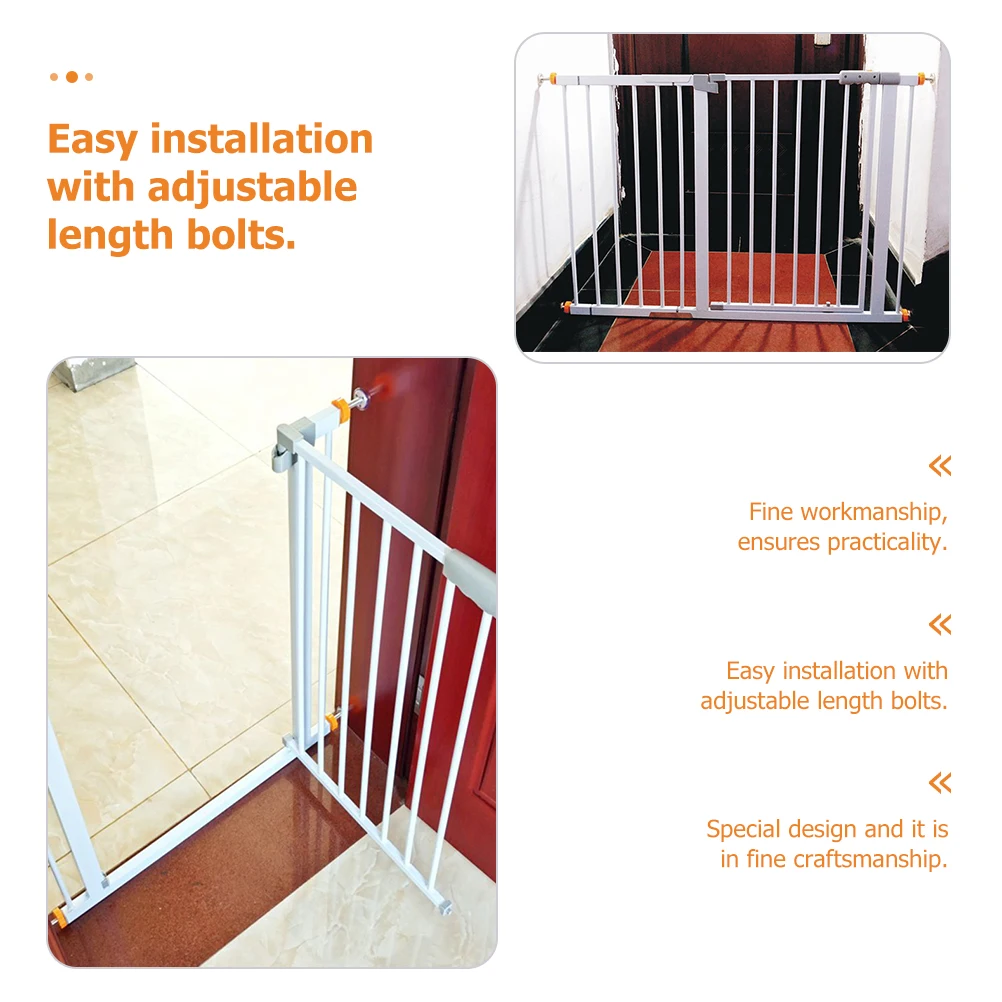 4pcs Stair Guardrail Bolts Baby Gate Spindle Rods Replacement Screws Steel Durable Easy Install No Tools Pressure Mounted
4pcs Stair Guardrail Bolts Baby Gate Spindle Rods Replacement Screws Steel Durable Easy Install No Tools Pressure Mounted