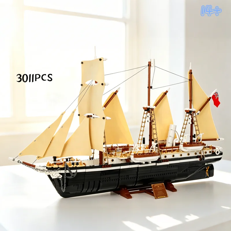 2026 New 3011PCS The Endurance Explorer Ship MOC 10335 Building Blocks Assemble City Bricks DIY Toys For Friends Birthday Gifts
2026 New 3011PCS The Endurance Explorer Ship MOC 10335 Building Blocks Assemble City Bricks DIY Toys For Friends Birthday Gifts