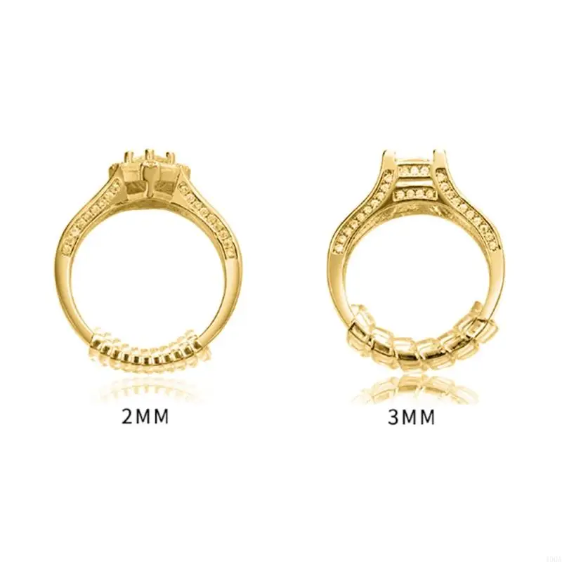 400A Invisible Ring Size Adjuster Transparent Ring Guard for Loose Rings 4 Size Resizer Measuring Tool for Any Rings Size 
400A Invisible Ring Size Adjuster Transparent Ring Guard for Loose Rings 4 Size Resizer Measuring Tool for Any Rings Size