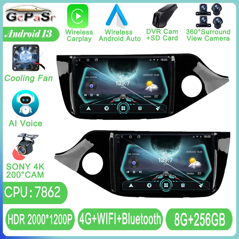 Android Auto For Kia Ceed 2 JD 2012 - 2018 Multimedia Car Radio Monitor Player Autoradio GPS Navigation Stereo Carplay Bluetooth
Android Auto For Kia Ceed 2 JD 2012 - 2018 Multimedia Car Radio Monitor Player Autoradio GPS Navigation Stereo Carplay Bluetooth
