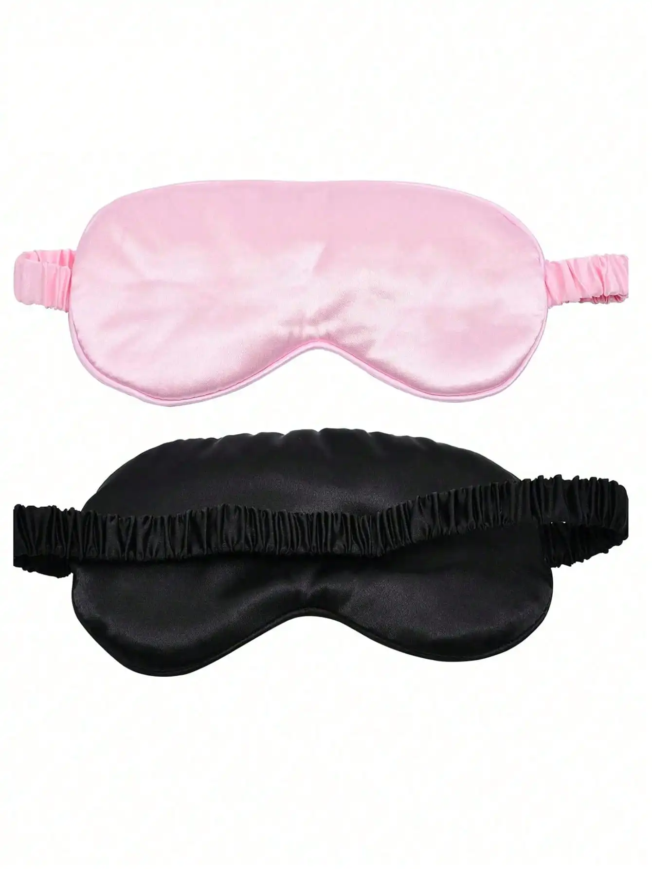 2pcs Sleep Masks Soft Silky Satin Eye Mask Cover For Sleeping With Elastic Strap Effective Shading Blindfold For Women,School,Back To School,Travel,Travel Essentials,Home Essentials,Eye Mask,Sleep Mask
2pcs Sleep Masks Soft Silky Satin Eye Mask Cover For Sleeping With Elastic Strap Effective Shading Blindfold For Women,School,Back To School,Travel,Travel Essentials,Home Essentials,Eye Mask,Sleep Mask