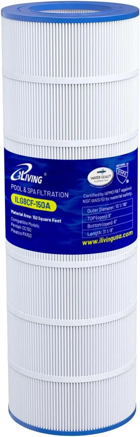 Premium Pool & Spa Filter Cartridge - Industrial-Strength Replacement for Major Brands, Fits Various Models
Premium Pool & Spa Filter Cartridge - Industrial-Strength Replacement for Major Brands, Fits Various Models
