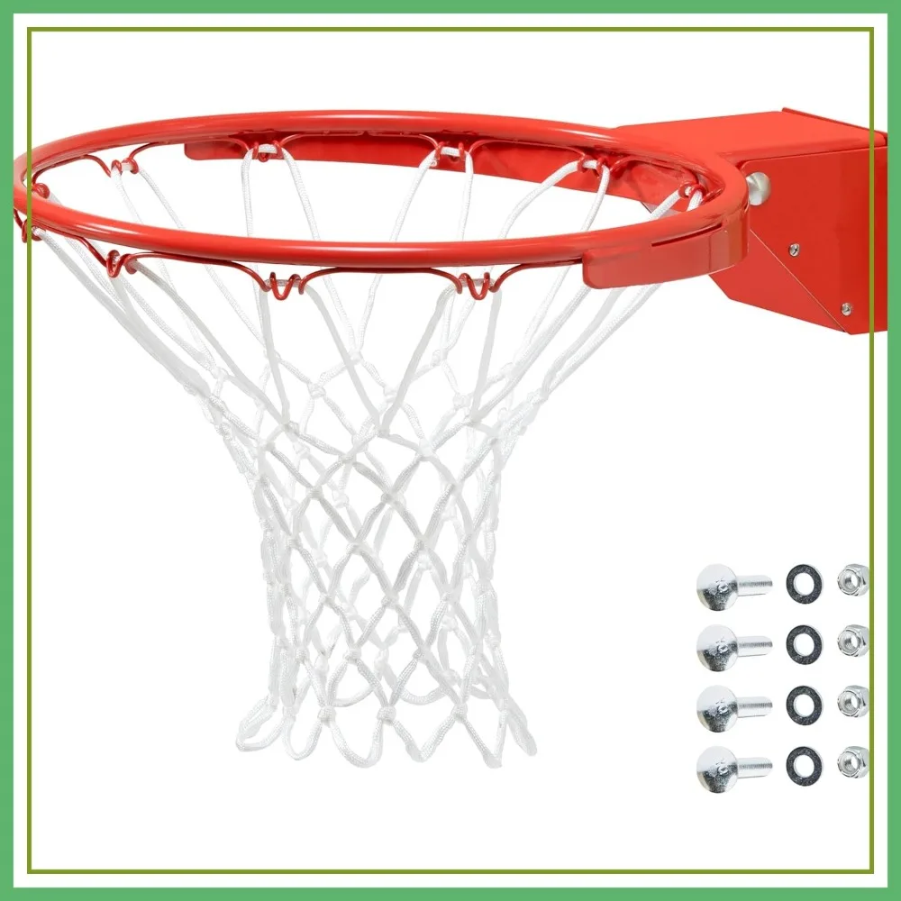 Pro-Style Breakaway Basketball Hoop Flex Rim, Medium Weight, Durable Steel Construction
Pro-Style Breakaway Basketball Hoop Flex Rim, Medium Weight, Durable Steel Construction