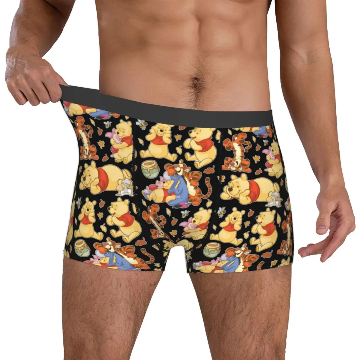 Custom Male Cool Winnies Anime Poohes Underwear Winnie Tigger Piglet Boxer Briefs Breathable Shorts Panties Underpants
Custom Male Cool Winnies Anime Poohes Underwear Winnie Tigger Piglet Boxer Briefs Breathable Shorts Panties Underpants