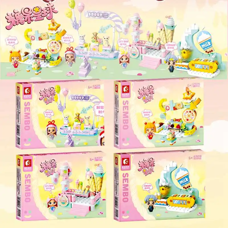 New Senbao Building Blocks Candy Planet Puzzle Assembly Toys Small Gifts Building Blocks Boys And Girls Children'S Birthday Gift
New Senbao Building Blocks Candy Planet Puzzle Assembly Toys Small Gifts Building Blocks Boys And Girls Children'S Birthday Gift
